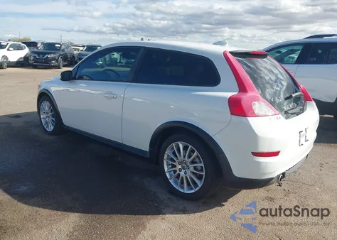 2011 Volvo C30 T5/T5 R-Design z USA, uszkodzony, nr VIN YV1672MKXB2210006